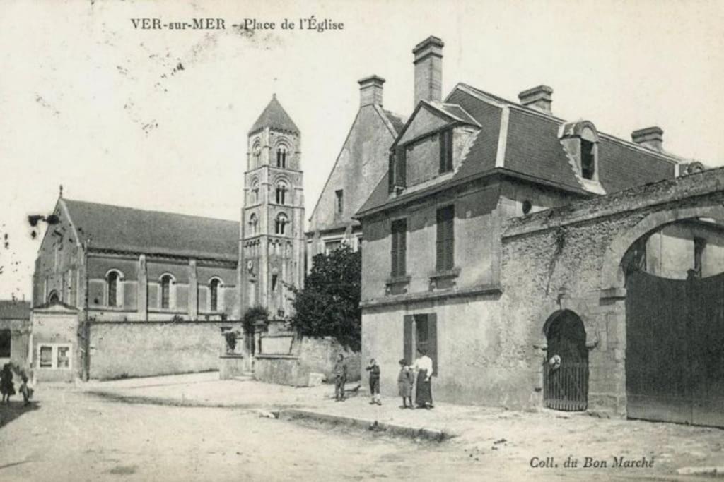 Gite Historique En Normandie Plages Du Debarquement Ver-sur-Mer Esterno foto