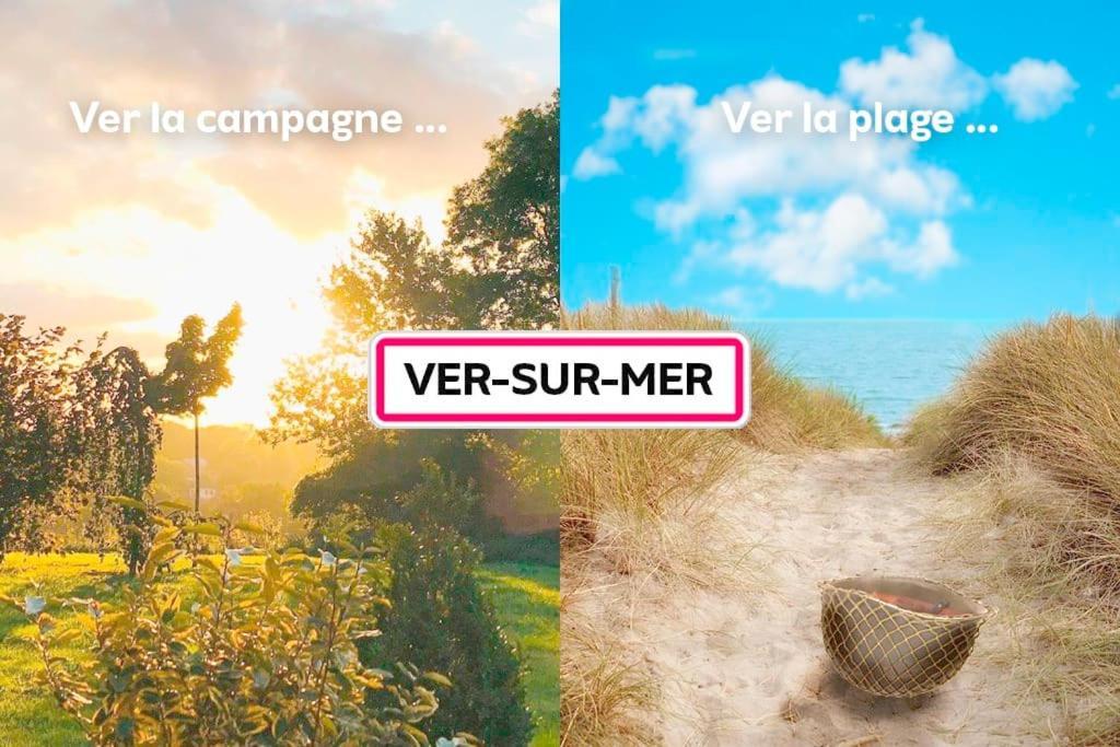 Gite Historique En Normandie Plages Du Debarquement Ver-sur-Mer Esterno foto