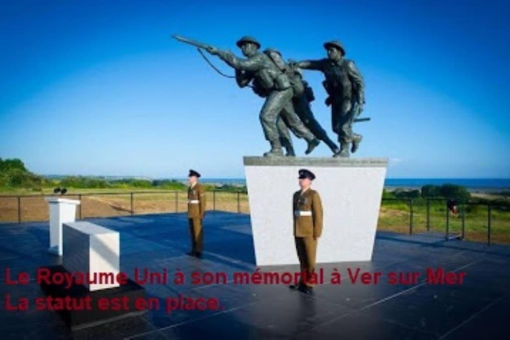 Gite Historique En Normandie Plages Du Debarquement Ver-sur-Mer Esterno foto